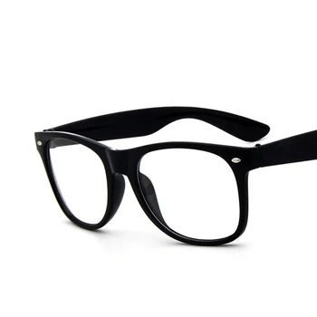 2019 Retro vyrų Skaidrūs akiniai aišku, lęšiai PC Comotuer Aikštėje akinių rėmeliai moterų skaitymo akiniai vyrų Spektaklis