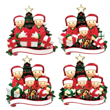 2020 Asmeniniams, Šeimos Kalėdų Eglutės Ornamentu Asmeninį Išgyveno Šeimos Pakabukas Mini Kalėdų Eglutės Kabo Pakabukas