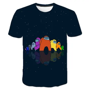 2020 juokinga t-shirt kawaii naują žaidimą iš mūsų, t-marškinėliai vaikams smagu vasarą animacinių filmų topai marškinėliai impostors grafinis hip-hop viršūnės t-shir