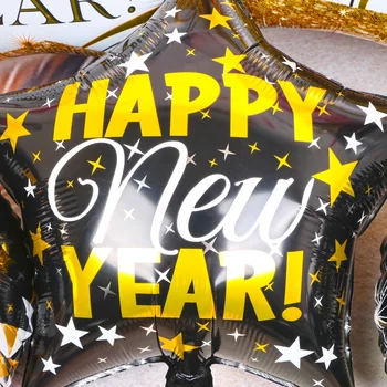 2020 Laimingų Naujųjų Metų Folija Balionai 18inch Juoda Butelis Helio Globos Išvakarėse Šalies Prekių Noel Linksmų Kalėdų Dekoracijas Ballon
