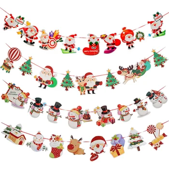 2020 Linksmų Kalėdų Medžio Apdaila, Namų Kalėdinė Girlianda 2019 Papuošalai Naujųjų Metų Noel Kalėdų Senelio Dovana Kalėdų Senį