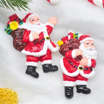 2020 m., Kalėdiniai papuošalai, rankų darbo dažytos Santa Kalėdų medžio apdaila pakabukas vaikų Naujųjų Metų dovanos, namų dekoracijos