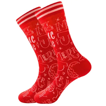 2020 m. naujai Atvykusių Vyrų Kojinės Briedžių Moterų Kojinės Santa Claus Snaigės Kojinės Juokinga Naujųjų Metų Kalėdų Dovana Happy Socks