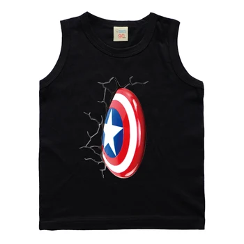 2020 metų Vasaros vaikai, T-marškinėliai Berniukui Drabužių Avenger Berniukų Marškinėliai Drabužių Superherojus Kapitonas Amerika 3D Atspausdintas Marškinėliai Drabužių