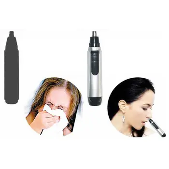 2020 Nauja Elektros Nosies Plaukų Žoliapjovės Ausies, Veido Švarus Žoliapjovės Razor Šalinimas Skutimosi Nosies, Veido Priežiūros rinkinys vyrams ir moterims