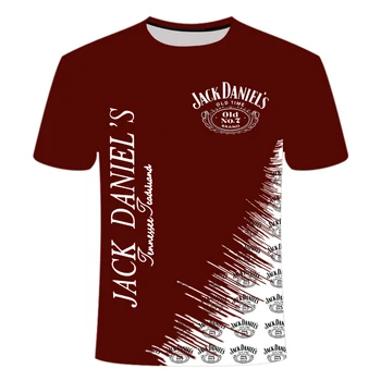 2020 Nauja Patogi Žmogaus T-shirt Savo Viskio 3D Spaudinius Hipster Tshirts Vasaros Juokinga Asmeninį gatvės Viršūnes Dropshipping