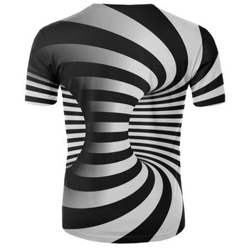 2020 nauja, T-shirt vyrams vasaros 3D atspausdintas atsitiktinis 3D marškinėliai Tee viršų