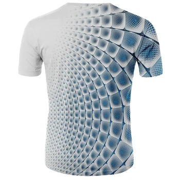 2020 nauja, T-shirt vyrams vasaros 3D atspausdintas atsitiktinis 3D T-shirt viršuje XXS-5XL