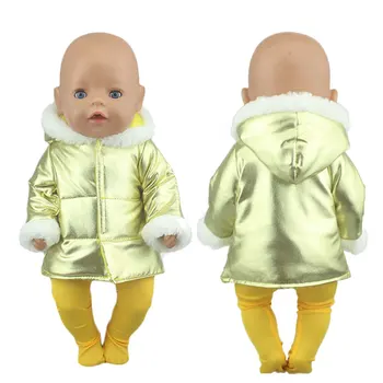 2020 Naujos pūkinės Striukės Kostiumas Tinka 43cm Baby Born Lėlės 17inch Gimusių Kūdikių Lėlės Drabužiai ir Reikmenys