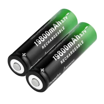 2020 naujus 18650 Li-Ion baterija 19800mah daugkartinio įkrovimo baterija 3.7 V LED žibintuvėlis žibintuvėlį arba elektroninius prietaisus, batteria