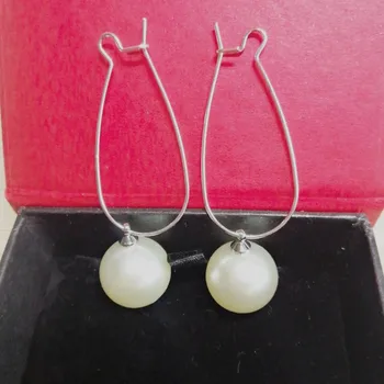 2020 naujų karšto pardavimo auskarai mados laukinių temperamentas paprasta perlų pakabukas ilgai ponios didmeninė auskarai