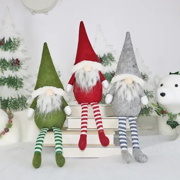 2020 Naujųjų Metų Dovana Kalėdų Senelis Ilgos Kojos Beveidis Lėlės švedijos Gnome Pliušinis Lėlės Briedžių Kalėdų Papuošalai Kalėdų Dekoracija Namuose