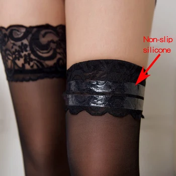 2020 seksualus kelio aukštos kojinės dizaineris Nailono nėriniai žuvies grynosios aukštakulniais kojinės moterims, skaidrus Aukštos elastinės kojinės Kawaii kojinės