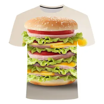 2020 vyriški T-shirt Vasaros vyriškų Prekės Apvalios Kaklo marškinėliai Bell Alaus Trumpas Rankovės 3D T-shirt Skaitmeninis Spausdinimas, T-shirt