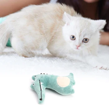 2021 Lavinimo Šuns Žaislai Prekių Funny Cat Žaislai Mielas Pliušinis Gyvūnų Mėtų Kačiukas Kibinimas Žaisti Interaktyvus Žaislas Naminių Reikmenys