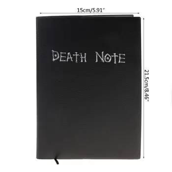 2021 Naujas Kolekcionavimas Death Note Sąsiuvinis & Plunksnų Pen Mokykloje Didelis Anime Rašyti Temą Leidinys Oct18