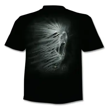 2021 Naujas Netikrą Striukė Print T-Shirt Kaukolė 3D T-Shirt Vasarą Madingi trumpomis Rankovėmis T-Shirt Viršuje Vyrų/Moterų trumpomis Rankovėmis Viršūnes