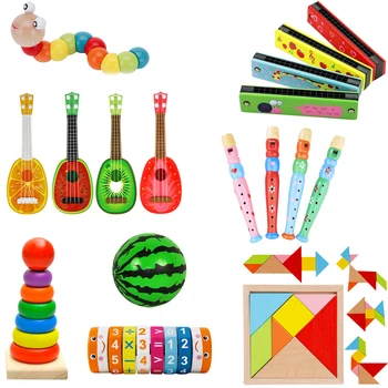2021 Naujas Žaislas Kselofonu Montessori Švietimo Žaislas Medinis Aštuonių Pažymi, Kadro Stilių Kselofonu Vaikams, Vaikams, Kūdikių Muzikos Juokingi Žaislai