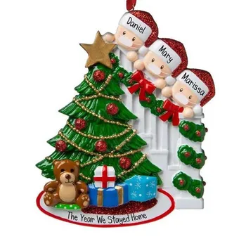2021Gifts Naujų Metų Deco Noel Sniego senį, Kalėdų Eglutė Kabo Pakabukas Kalėdų Papuošalai Kalėdų Dekoracijos namams