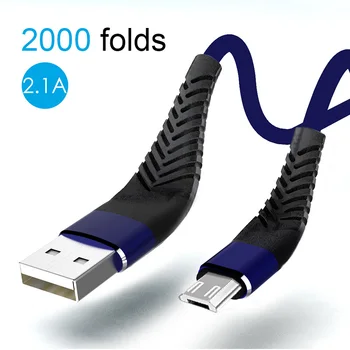 20CM 1M 2M 3M Duomenų Micro USB Įkroviklis Įkrauti 