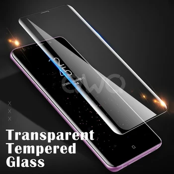 20D Lenktas Screen Protector For Samsung Galaxy S8 S9 S10 Plius A50 Grūdintas Stiklas samsung Note 10 Plius 8 9 Skaidrią Plėvelę
