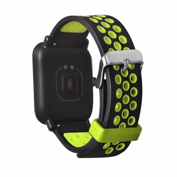 20mm Naujas Sporto Silikono Riešo Dirželis Xiaomi Huami Amazfit GTS Pvp BITŲ TEMPAS Lite Jaunimo Žiūrėti Nešiojami ant Riešo Apyrankę Watchband
