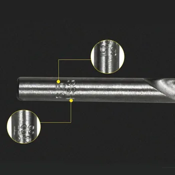 20pcs 0.3-1.6 mm, Padengtas Titano Twist Drill Bits HSS Medienos apdirbimo Įrankių Rinkinys Profesionalių Gręžimo Įrankiai, Aukštos Kokybės