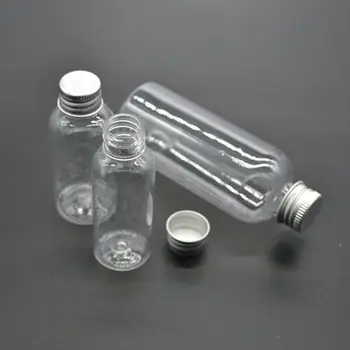 20PCS 10ML 15ML 20ML 30ML 50ML 60ML 100ML kremas losjonas kosmetikos konteinerių kelionės rinkiniai tuščias mažas plastikinis buteliukas su užsukamu
