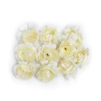20Pcs 5cm Dirbtinė Gėlė Rožė Šilko Gėlių Galvos Vestuves Namų Puošybai 