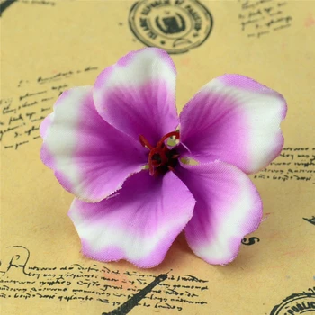 20pcs 5cm Mini Orchidėja Dirbtinių Gėlių Galvos Dėl Vestuvių Namų Puošybai 