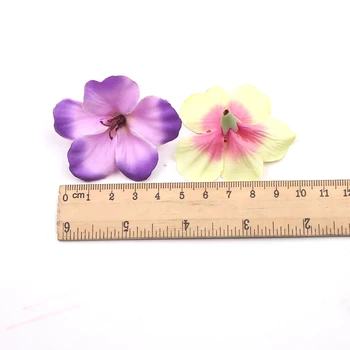 20pcs 5cm Mini Orchidėja Dirbtinių Gėlių Galvos Dėl Vestuvių Namų Puošybai 