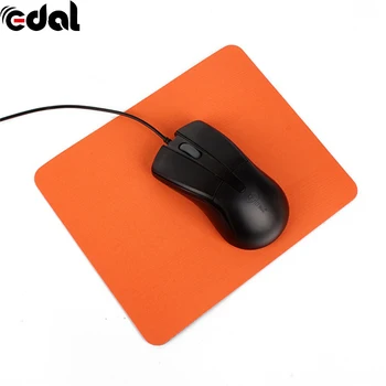 215*175*3mm Unikalus Patvarus Mouse Pad Mat Naudinga Peles Padas Optinis / Trackball Pelės Kilimėlis, Juodas/Orange
