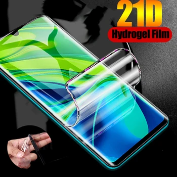21D Visą Hidrogelio Filmas Asus Zenfone Max Pro M2 ZB631KL M2 ZB633KL ZS630KL ZB601KL ZB602KL Screen Protector Filmas(Ne Stiklo)