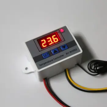 220V Skaitmeninis Temperatūros Reguliatorius 10A LED Termostatas Thermoregulator Jutiklis Metrų Reguliatorius