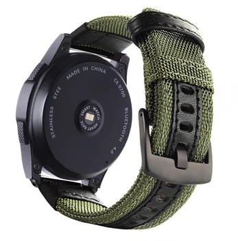 22mm Nailono Dirželiai Juostos Huawei Žiūrėti GT 42mm 46mm smartwatch Diržu, huawei žiūrėti GT 2 GT2 46mm Juostų Sporto diržo apyrankė