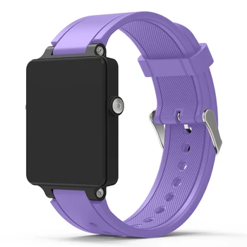 24mm Pasienio klasikinis Žiūrėti Juosta Garmin Vivoactive acetatas smart Sporto Laikrodžių apyrankės pakeisti watchband Priedai