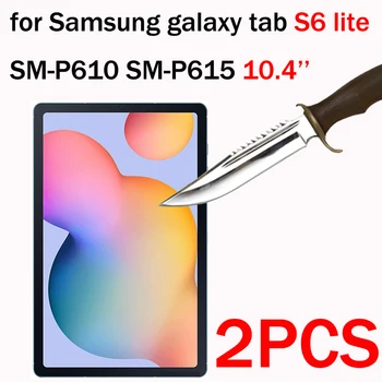2Packs Grūdintas Stiklas Screen Protector For Samsung galaxy tab S6 lite 10.4 S5E S3 S4 S2 S 8.0 8.4 10.1 10.5 apsauginės plėvelės
