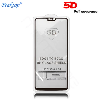 2vnt 5D Grūdintas Stiklas OnePlus 3 3T 5 5T 6 Visišką Padengti Screen Protector Apsauginė Plėvelė Visiškai Klijai OnePlus 6 3 3T 5T 5