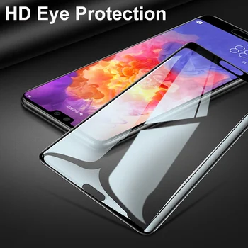 2vnt 9D Apsaugos Grūdintas Stiklas Huawei P20 Pro 30 Lite Nova 2 3 3i 5t P Smart Plus Z 2019 Pilnas draudimas Ekranas Stiklas