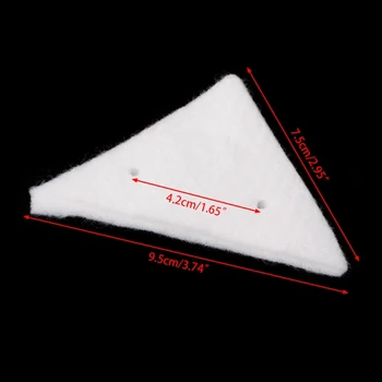 2vnt f Trikampis Pakeisti Kempinė F Magnetinio Lango Stiklo Valymo Šepetys Accessies