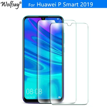 2VNT Grūdintas Stiklas Huawei P Smart 2019 Stiklo Huawei PSmart 2019 Screen Protector Premium Stiklo apsaugos Huawei P Smart