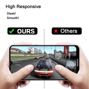 2vnt Grūdintas Stiklas Huawei Y6 2019 Glas Pilnas draudimas Screen Protector Dėl 