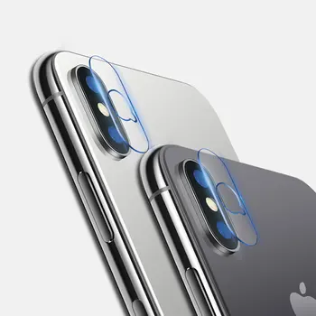 2VNT iPhone 11 pro xs Max Fotoaparato Objektyvo apsauginį Stiklą Atgal Len 