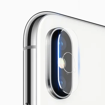 2VNT iPhone 11 pro xs Max Fotoaparato Objektyvo apsauginį Stiklą Atgal Len 