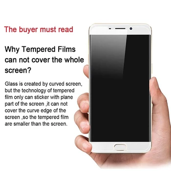 2VNT Išmanųjį telefoną Grūdintas Stiklas 9H Sprogimų Apsauginės Plėvelės Screen Protector Mobiliojo Telefono Lenovo S5 (K520)