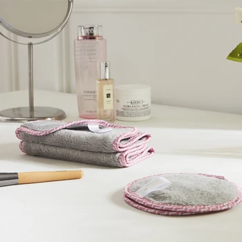 2VNT Mikropluošto makiažo valiklis audinys/rankšluosčių/servetėlės/pagalvėlės daugkartinio naudojimo valiklis makiažo veido valymo priemonė veido Valymo rankšluosčiai odos