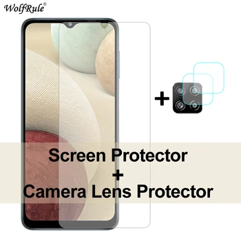 2vnt Screen Protector For Samsung Galaxy A12 Stiklo A21S A51 A31 A41 A71 C5 Grūdintas Stiklas Apsauginis Objektyvą Filmas 