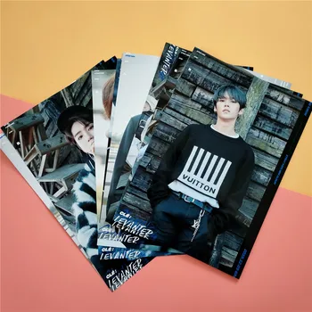 2vnt/set 21*30 cm Kpop Benamiai Vaikai plakatas naują albumą LEVANTER Foto lipnios HD albumą, plakatas, lipdukas Bang Chan Feliksas Hyunjin