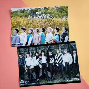 2vnt/set 21*30 cm Kpop Benamiai Vaikai plakatas naują albumą LEVANTER Foto lipnios HD albumą, plakatas, lipdukas Bang Chan Feliksas Hyunjin