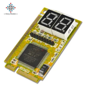 3 1. Mini PCI/PCI-E LPC PC Nešiojamas Analizatorius Diagnostinis Testeris Po Bandymo Kortelės